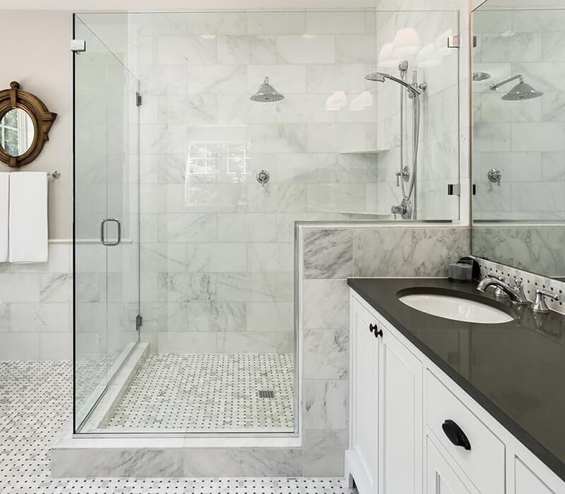 Marble countertop